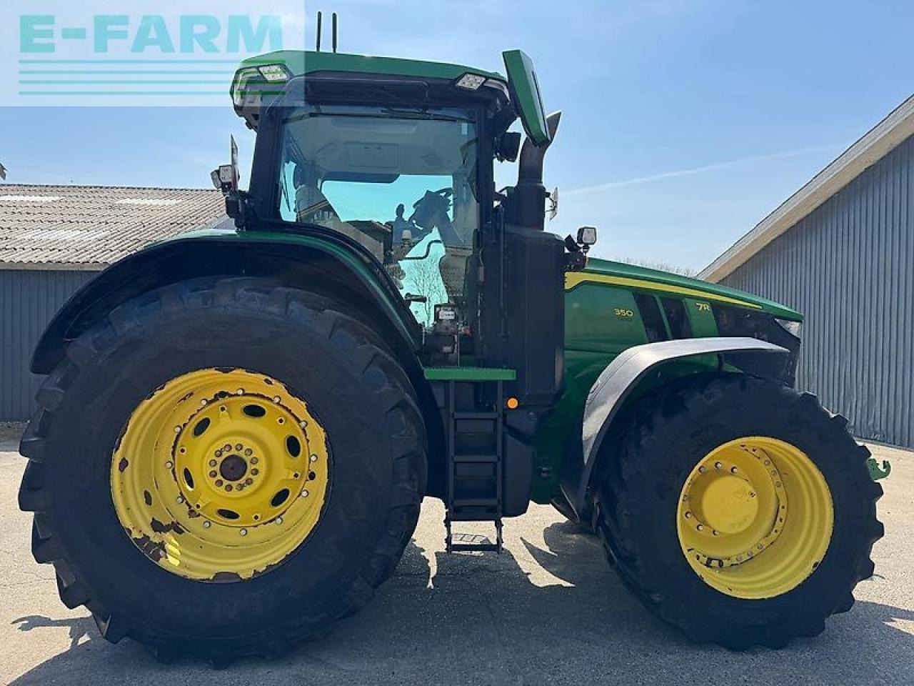 جرار John Deere 7r 350: صور 14