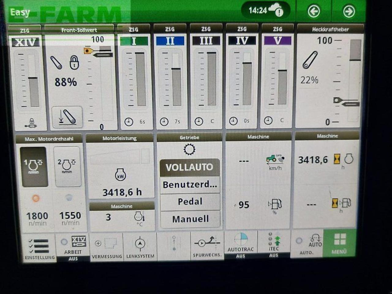 جرار John Deere 8370 r: صور 7