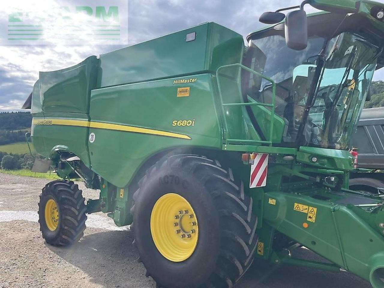 حصادة شاملة John Deere s680 hm mit geringhoff 630 variostar: صور 6