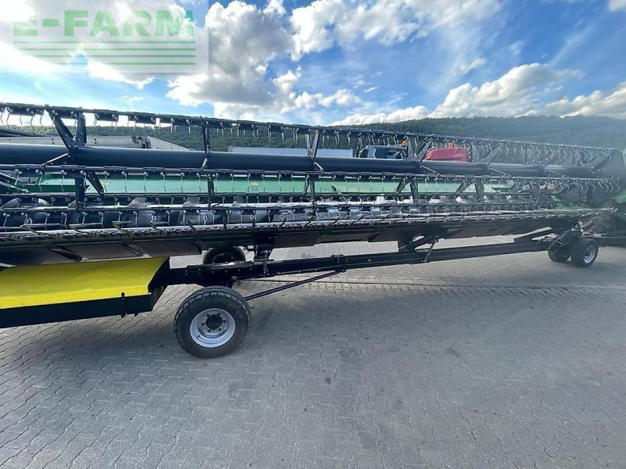 حصادة شاملة John Deere s680 hm mit geringhoff 630 variostar: صور 10