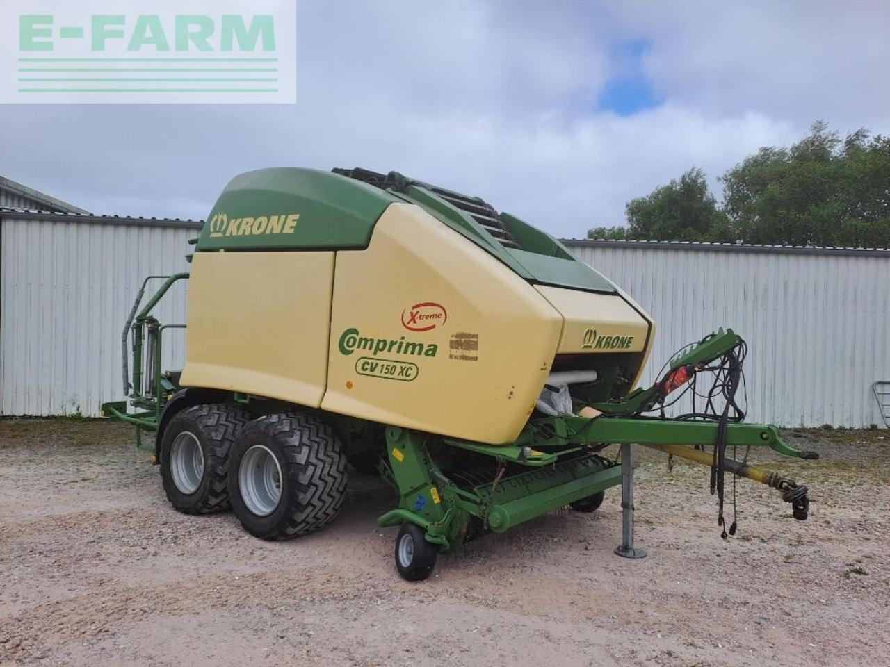 Krone comprima cv 150xc - مكبس البالات المستطيله: صور 1 Krone comprima cv 150xc - مكبس البالات المستطيله: صور 1