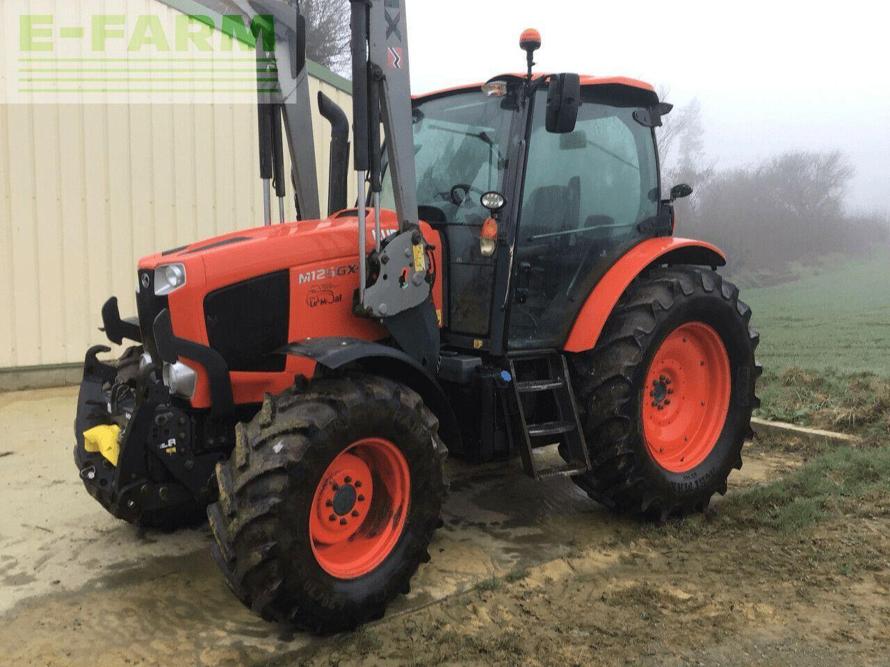 Kubota m 125 gx - جرار: صور 1 Kubota m 125 gx - جرار: صور 1