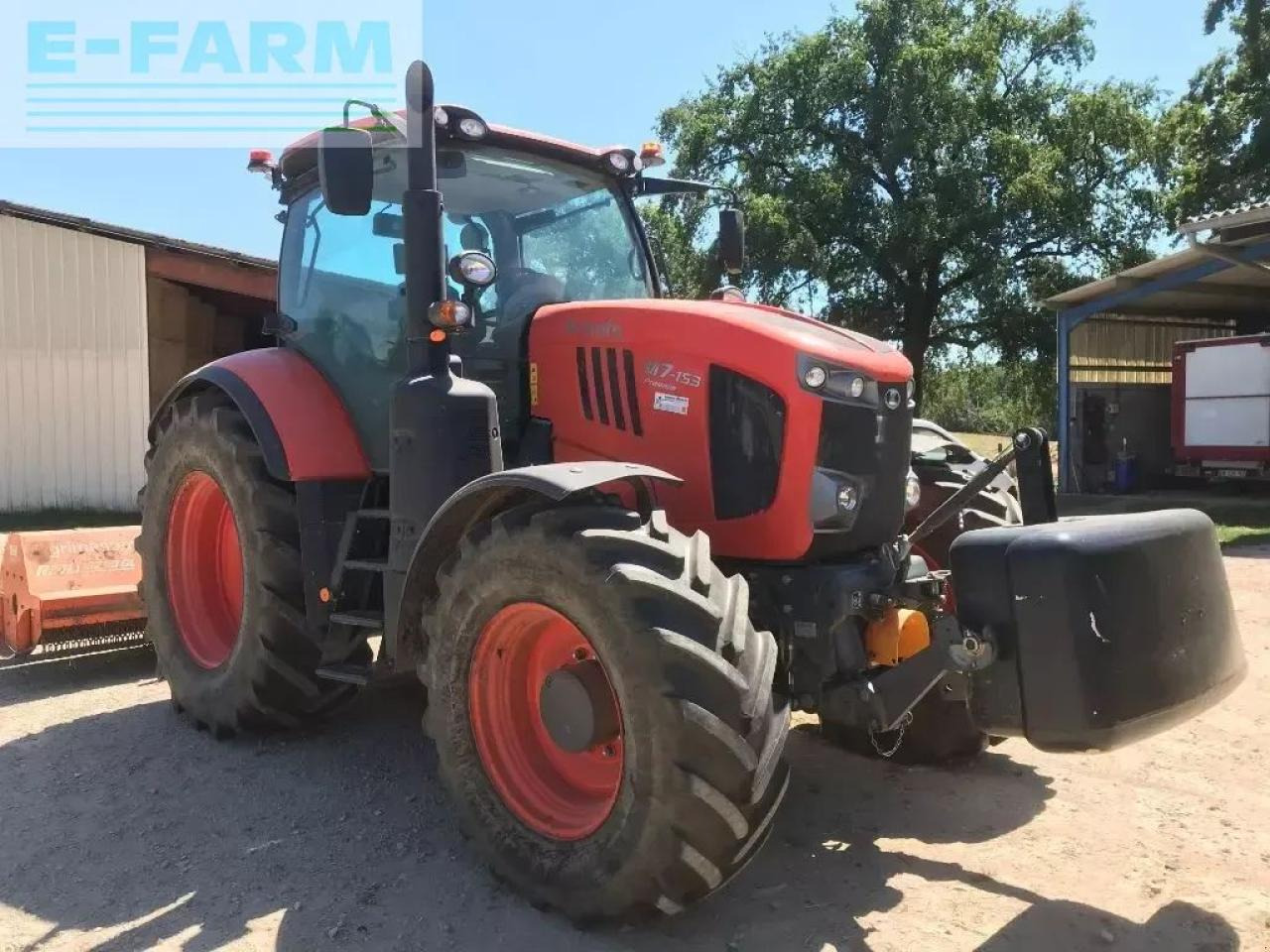 Kubota m7 153 premium - جرار: صور 1 Kubota m7 153 premium - جرار: صور 1