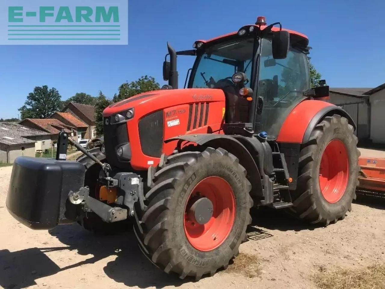 Kubota m7 153 premium - جرار: صور 2 Kubota m7 153 premium - جرار: صور 2