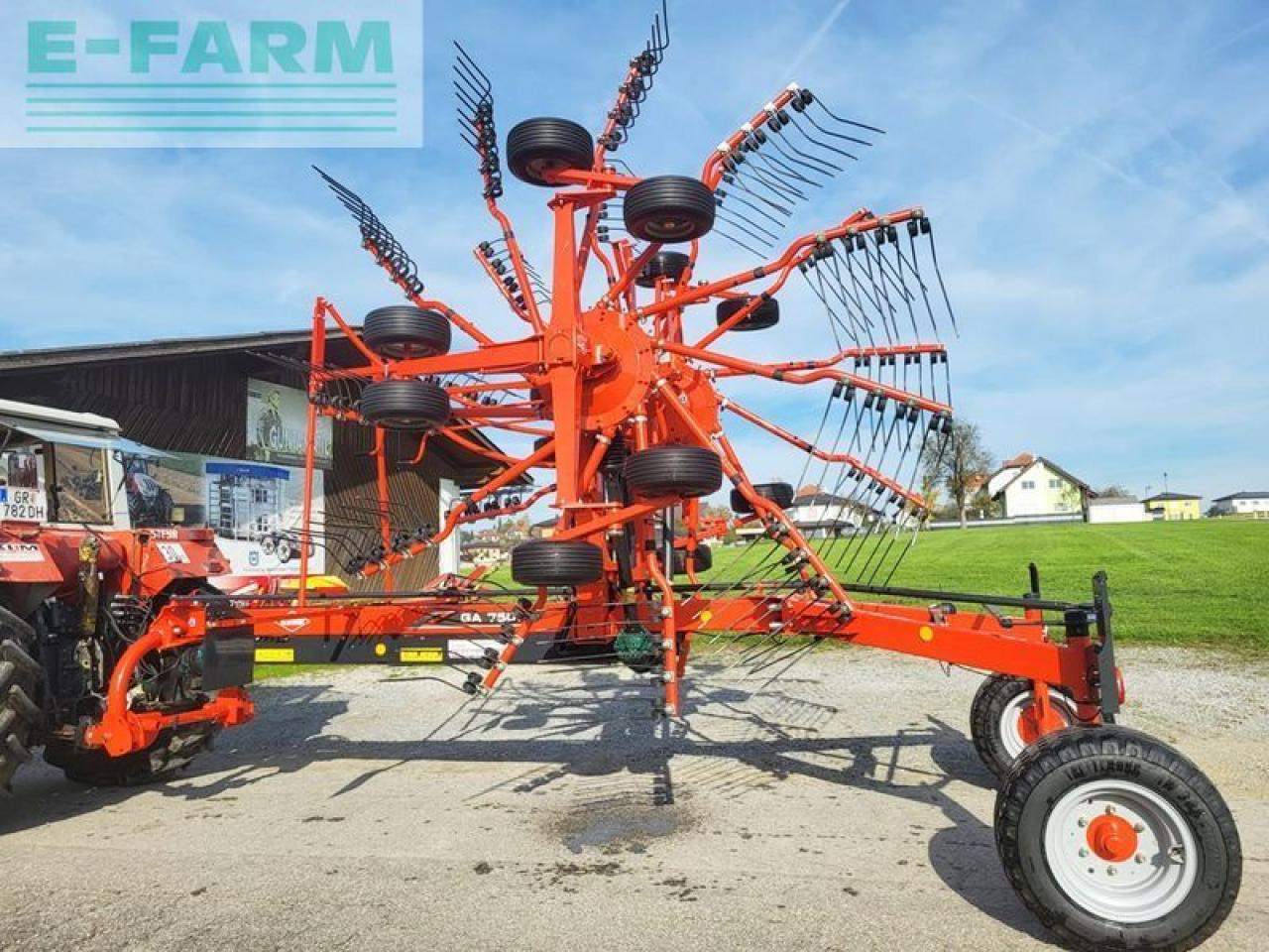 Kuhn ga7501+ 2-kreisel-mittelschwader - لمّامَة القش: صور 4 Kuhn ga7501+ 2-kreisel-mittelschwader - لمّامَة القش: صور 4