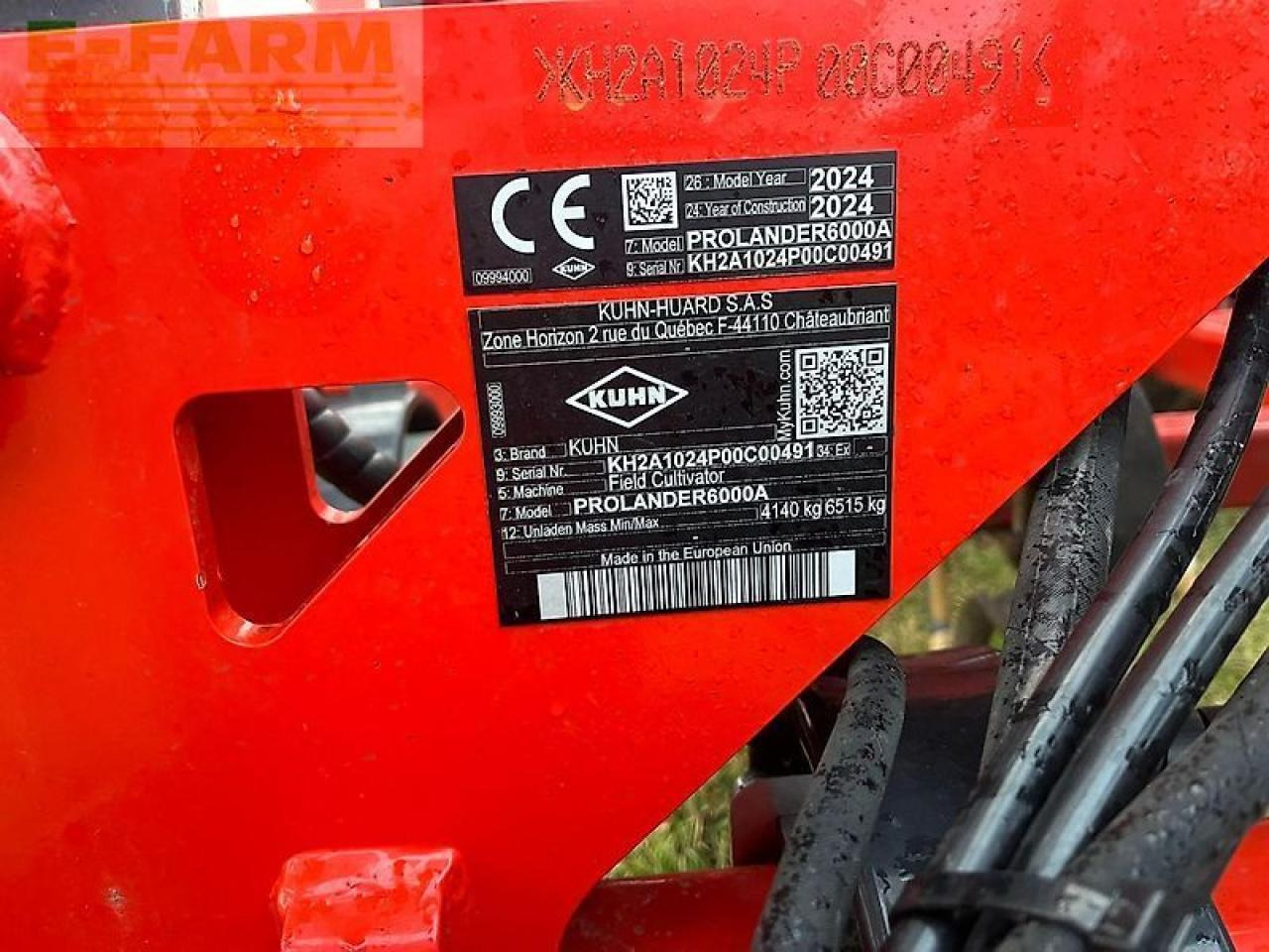 مسلفة Kuhn prolander 6000: صور 8
