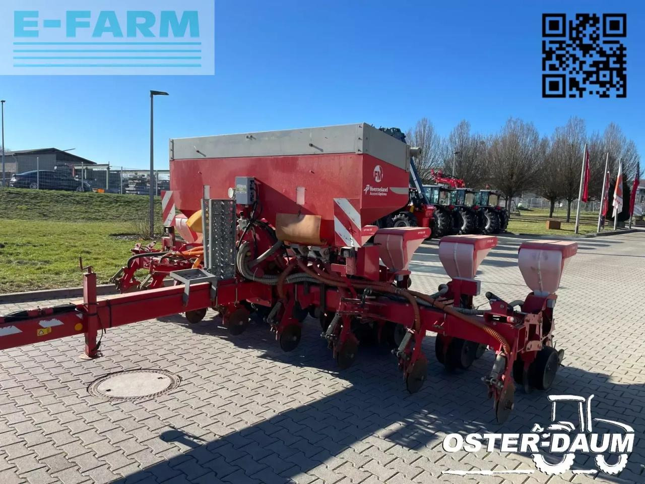 Kverneland optima hd e-drive - وضع البذور فى خطوط: صور 1 Kverneland optima hd e-drive - وضع البذور فى خطوط: صور 1