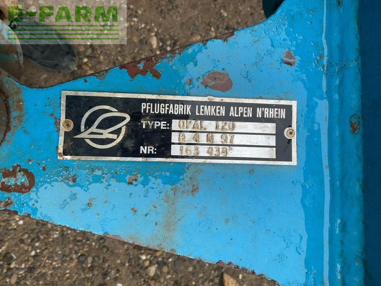 Lemken Opal 120 - محراث: صور 4 Lemken Opal 120 - محراث: صور 4