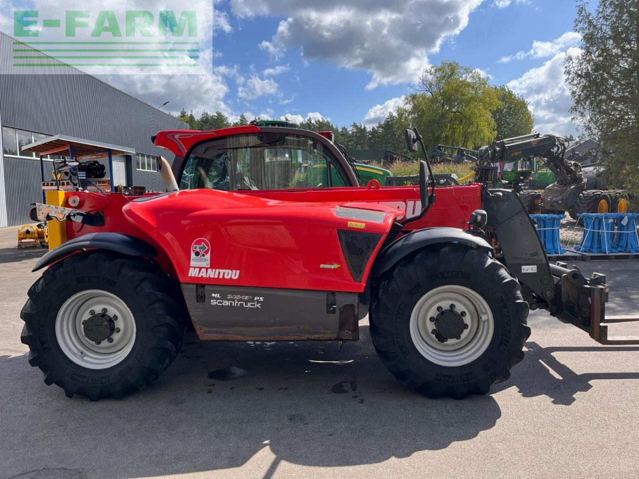 Manitou MLT 840 - رافعة تلسكوبية: صور 4 Manitou MLT 840 - رافعة تلسكوبية: صور 4