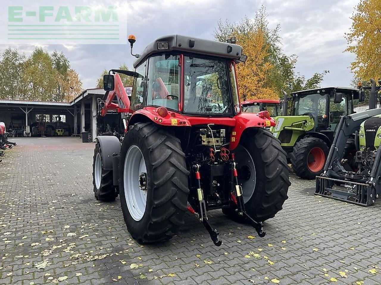 جرار Massey Ferguson 6455 dyna-6 + mailleux mx t10: صور 7