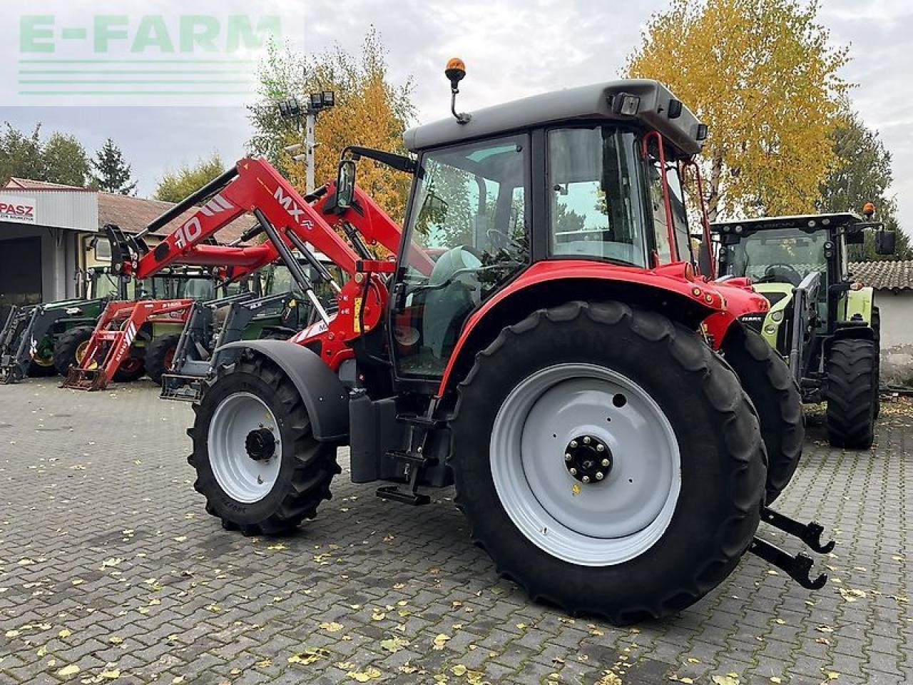 جرار Massey Ferguson 6455 dyna-6 + mailleux mx t10: صور 8