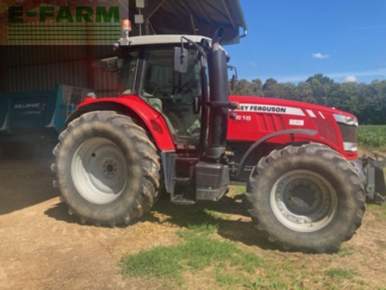Massey Ferguson 7616d6ef - جرار: صور 2 Massey Ferguson 7616d6ef - جرار: صور 2