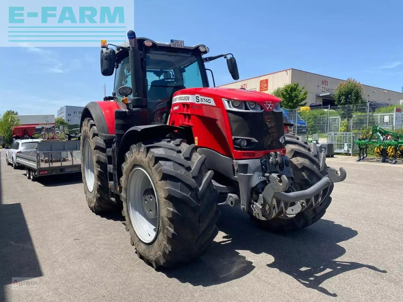 Massey Ferguson 8740 s dyna vt exclusive Exclusive - جرار: صور 1 Massey Ferguson 8740 s dyna vt exclusive Exclusive - جرار: صور 1