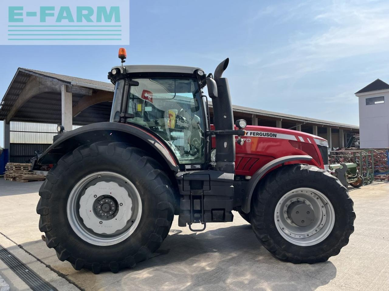 جرار Massey Ferguson mf 8670 dyna-vt: صور 6 جرار Massey Ferguson mf 8670 dyna-vt: صور 6