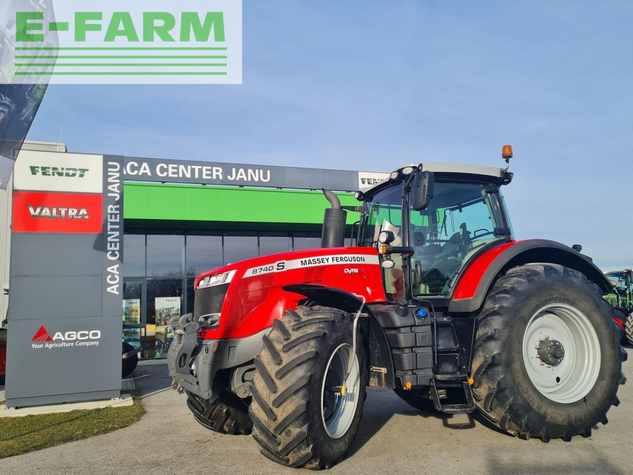 Massey Ferguson mf 8740 s efficient - جرار: صور 1 Massey Ferguson mf 8740 s efficient - جرار: صور 1