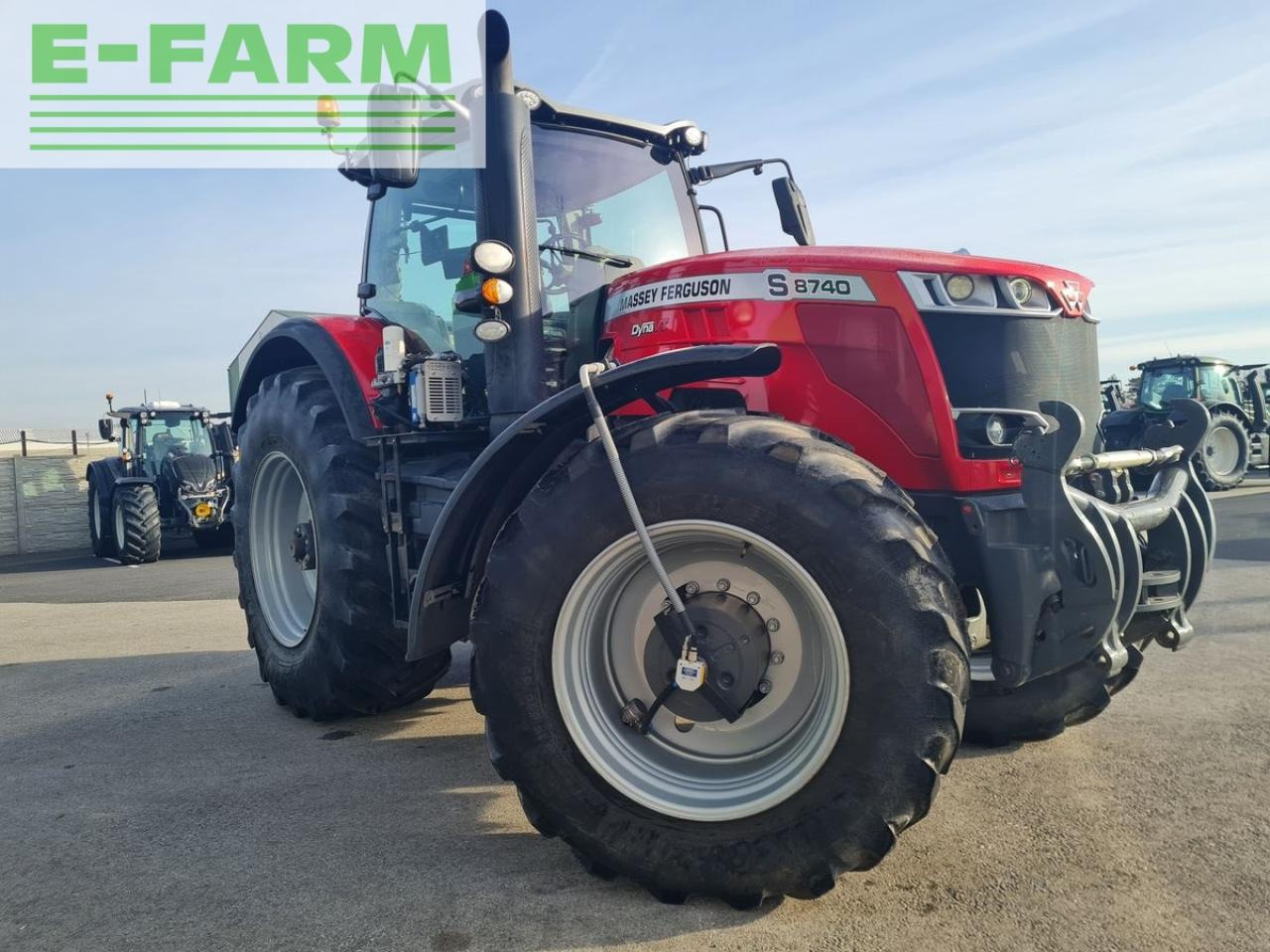 Massey Ferguson mf 8740 s efficient - جرار: صور 5 Massey Ferguson mf 8740 s efficient - جرار: صور 5