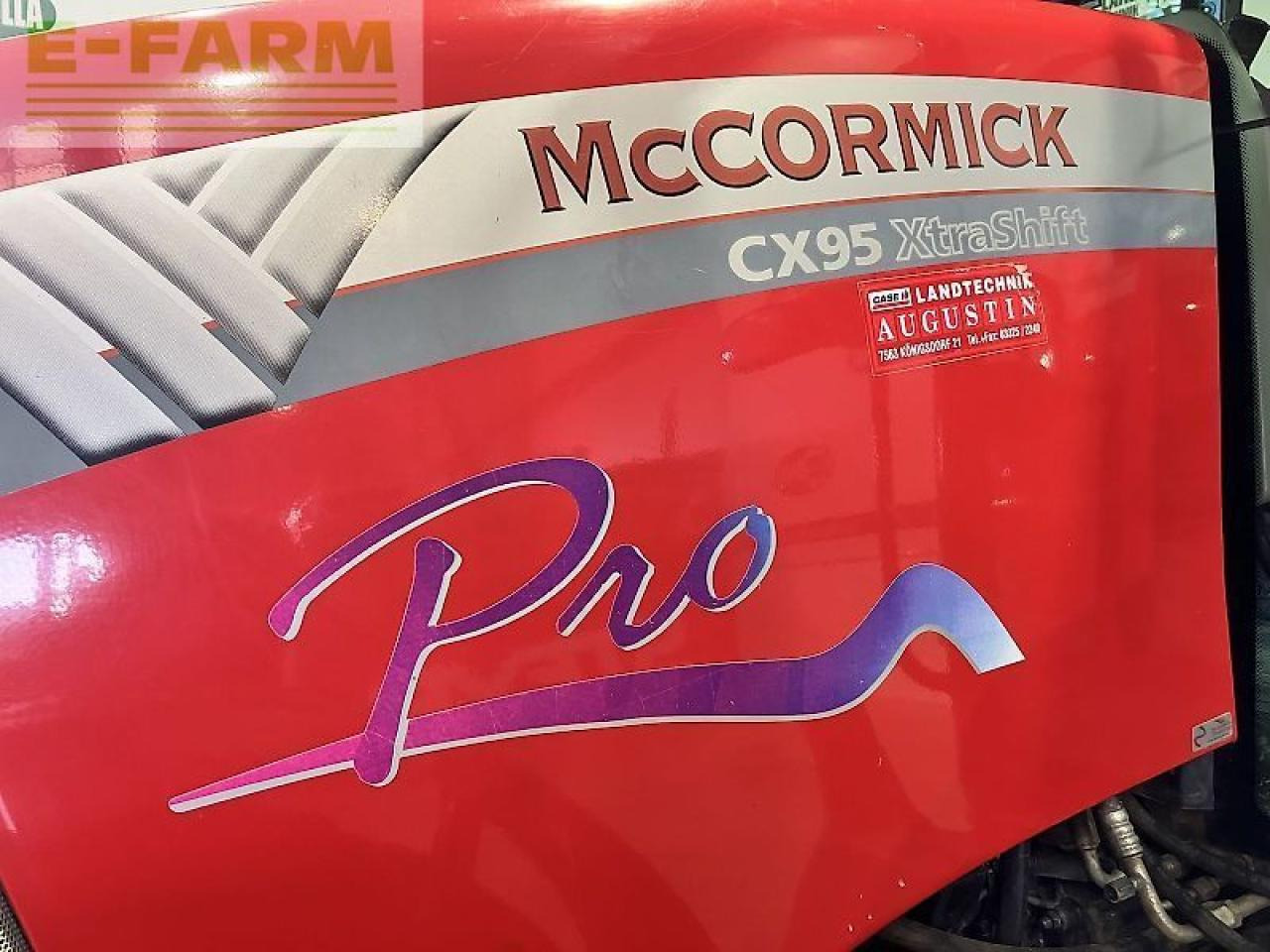 McCormick cx 95 xtrashift - جرار: صور 5 McCormick cx 95 xtrashift - جرار: صور 5