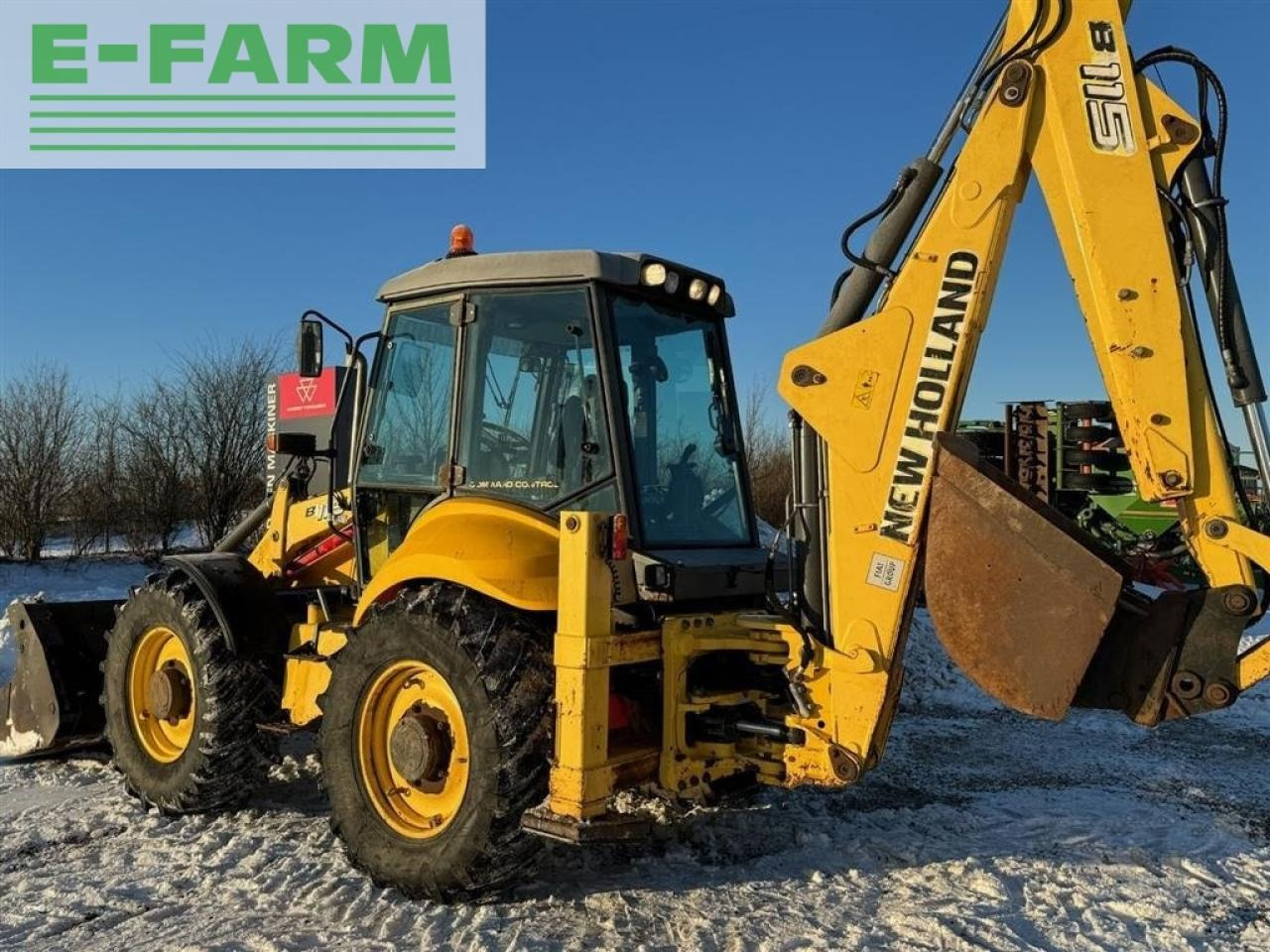 New Holland b115-4ps - جرار: صور 5 New Holland b115-4ps - جرار: صور 5