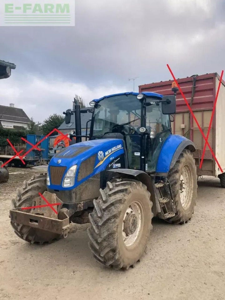 New Holland t5 95 electro command - جرار: صور 1 New Holland t5 95 electro command - جرار: صور 1