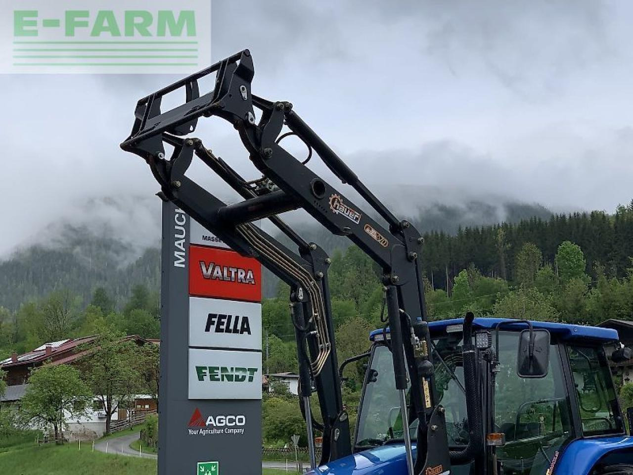 New Holland tl 70 a + hauer frontlader A - جرار: صور 3 New Holland tl 70 a + hauer frontlader A - جرار: صور 3