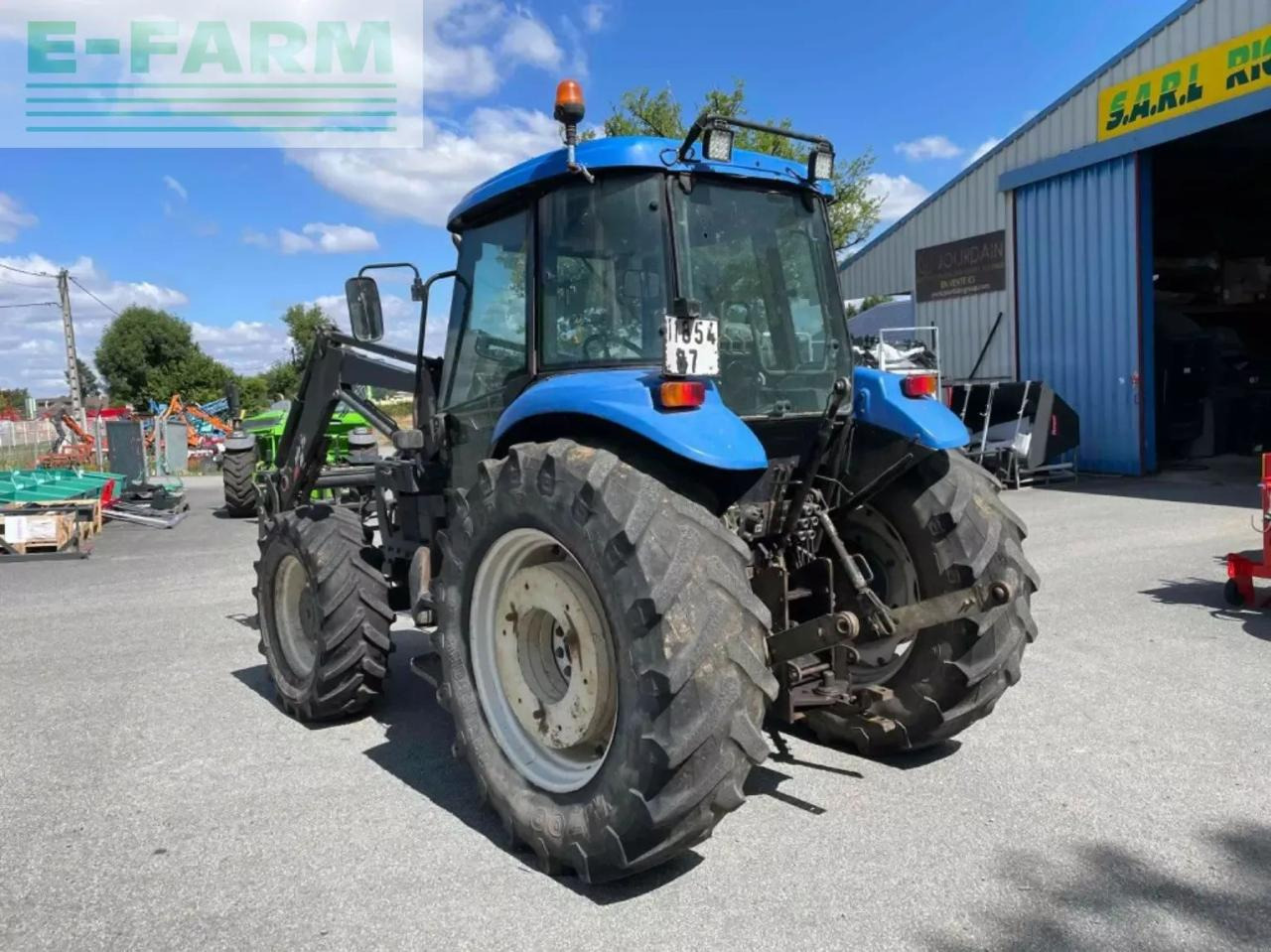New Holland tracteur agricole td85d new holland D - جرار: صور 2 New Holland tracteur agricole td85d new holland D - جرار: صور 2