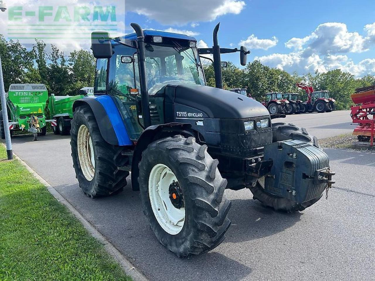 New Holland ts 115 - جرار: صور 5 New Holland ts 115 - جرار: صور 5