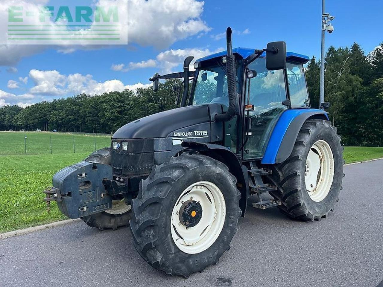 New Holland ts 115 - جرار: صور 1 New Holland ts 115 - جرار: صور 1