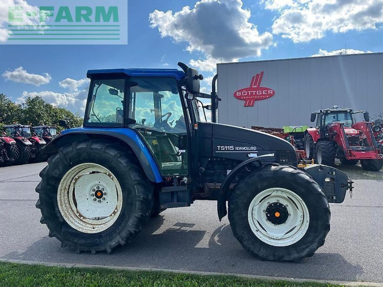 New Holland ts 115 - جرار: صور 4 New Holland ts 115 - جرار: صور 4