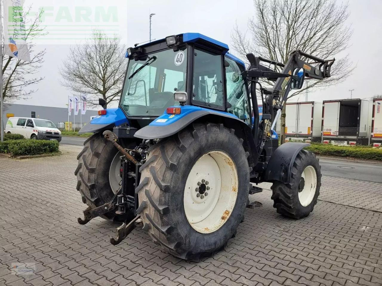 New Holland ts115 / ts 115 - جرار: صور 4 New Holland ts115 / ts 115 - جرار: صور 4