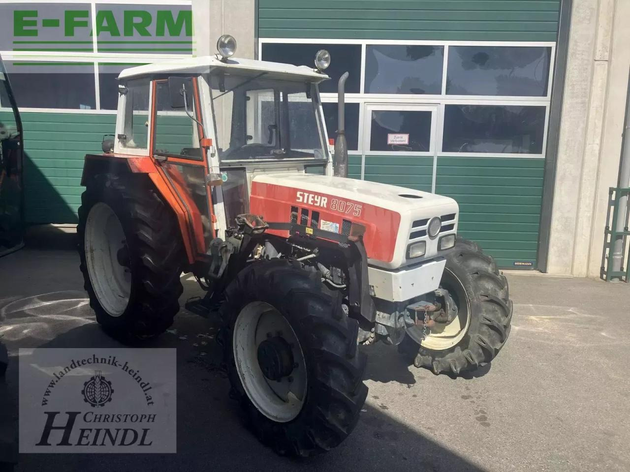 Steyr 8075 a - جرار: صور 1 Steyr 8075 a - جرار: صور 1
