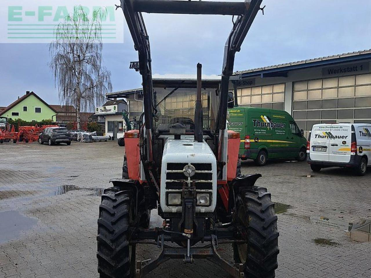 جرار Steyr 8080: صور 8