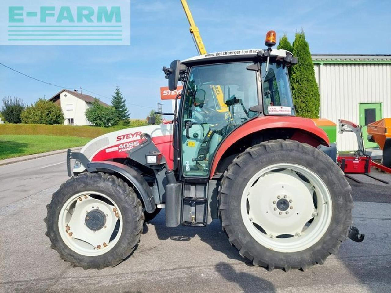 جرار Steyr kompakt 4095 profi 2: صور 9