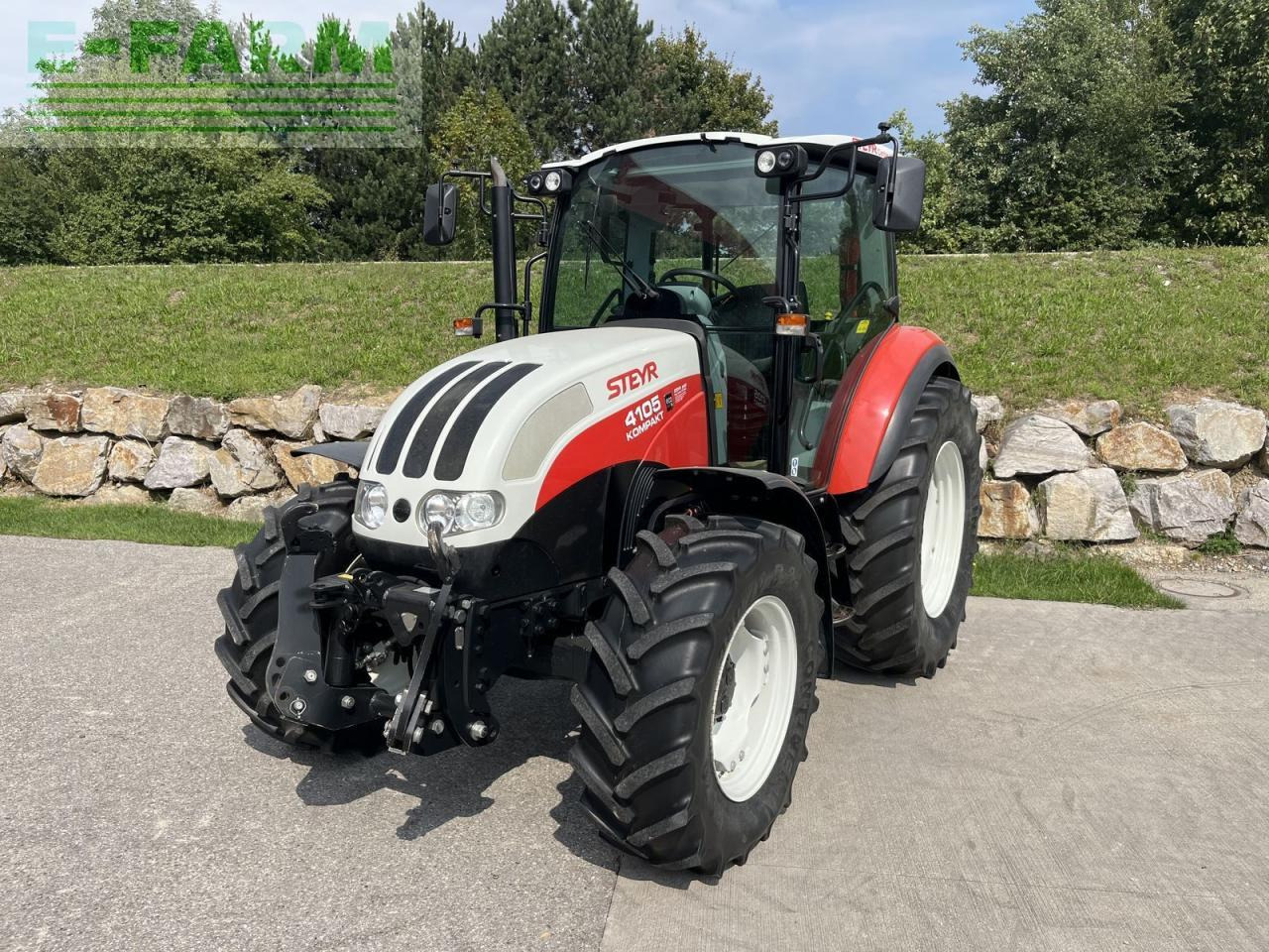 Steyr kompakt 4105 - جرار: صور 1 Steyr kompakt 4105 - جرار: صور 1