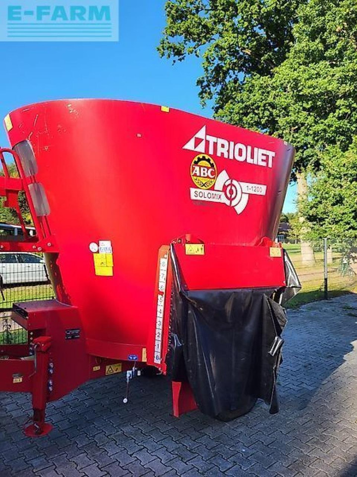 Trioliet 1-1200 silomix - المعدات لتربية الماشية: صور 1 Trioliet 1-1200 silomix - المعدات لتربية الماشية: صور 1