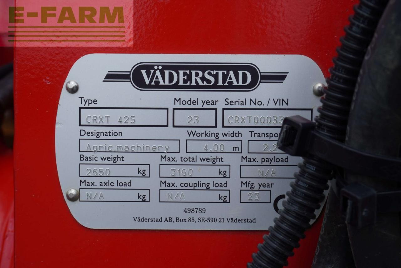 قرص مسلفة Väderstad carrier crxt 425: صور 7