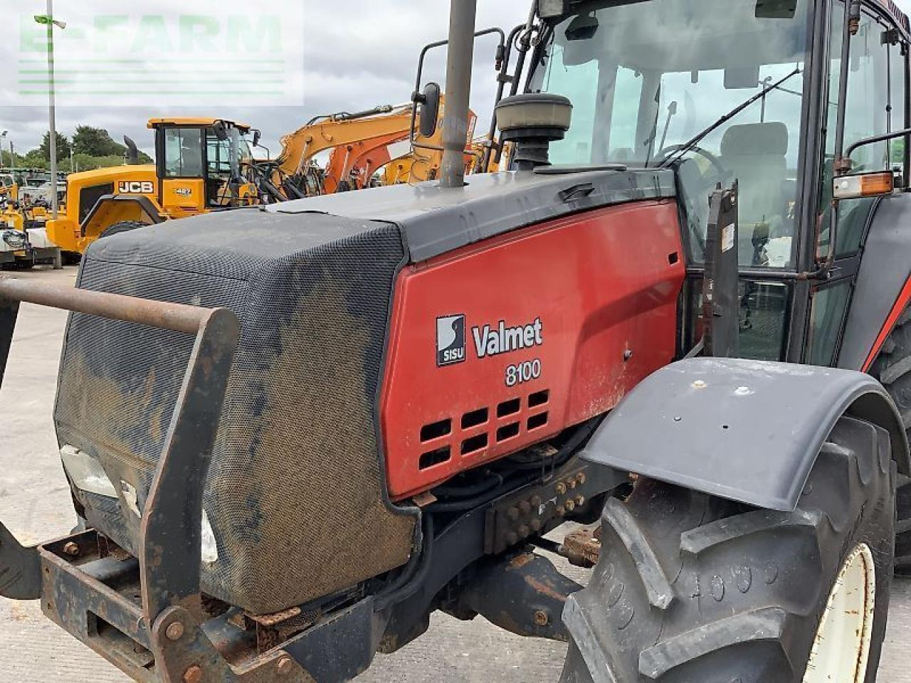 جرار Valmet 8100 twin track reverse drive tractor: صور 12