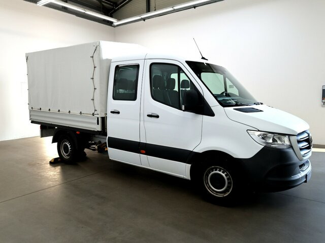 الشاحنات الصغيرة المسطحة, الشاحنات الصغيرة كابينة مزدوجة MERCEDES-BENZ Sprinter 314 CDI DOKA,MBUX,Klima,Tempomat: صور 8