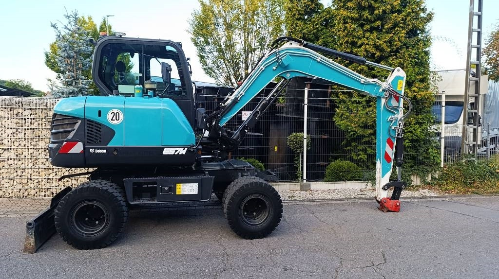 Bobcat Mobilbagger E 57 W, Schnellwechsler MS08, Allrad - حفارة على عجلات: صور 5 Bobcat Mobilbagger E 57 W, Schnellwechsler MS08, Allrad - حفارة على عجلات: صور 5