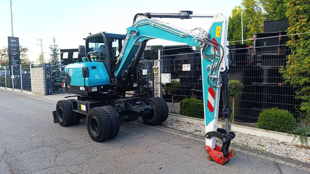 Bobcat Mobilbagger E 57 W, Schnellwechsler MS08, Allrad - حفارة على عجلات: صور 1 Bobcat Mobilbagger E 57 W, Schnellwechsler MS08, Allrad - حفارة على عجلات: صور 1