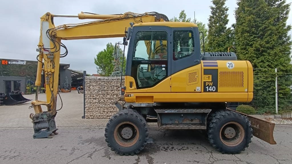 Komatsu PW 140 Mobilbagger Powertilt Schnellwechsler MS 10 - حفارة على عجلات: صور 1 Komatsu PW 140 Mobilbagger Powertilt Schnellwechsler MS 10 - حفارة على عجلات: صور 1