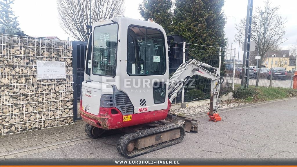 Takeuchi TB219, Minibagger mit neuem Schnellwechsler MS 03 - حفارة مصغرة: صور 5 Takeuchi TB219, Minibagger mit neuem Schnellwechsler MS 03 - حفارة مصغرة: صور 5
