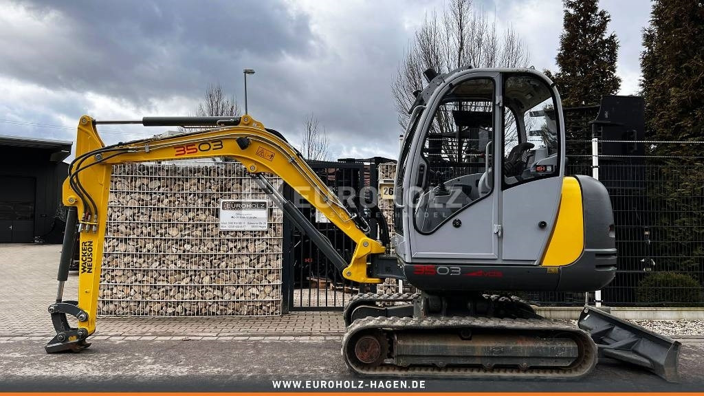 Wacker Minibagger 3503, VDS Kabine, Schnellwechsler MS03 - حفارة مصغرة: صور 2 Wacker Minibagger 3503, VDS Kabine, Schnellwechsler MS03 - حفارة مصغرة: صور 2