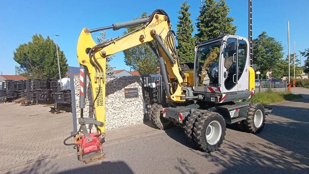 Wacker Neuson 9503 Bagger Powertilt, SW Martin, Verstellausleger - حفارة على عجلات: صور 1 Wacker Neuson 9503 Bagger Powertilt, SW Martin, Verstellausleger - حفارة على عجلات: صور 1
