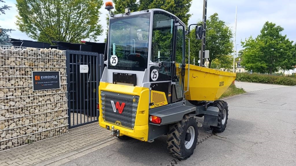 Wacker Neuson DW 40 Raddumper 2 Fahrstufen, Kabinenheizung, 4x4 - شاحنة قلابة صغيرة: صور 4 Wacker Neuson DW 40 Raddumper 2 Fahrstufen, Kabinenheizung, 4x4 - شاحنة قلابة صغيرة: صور 4
