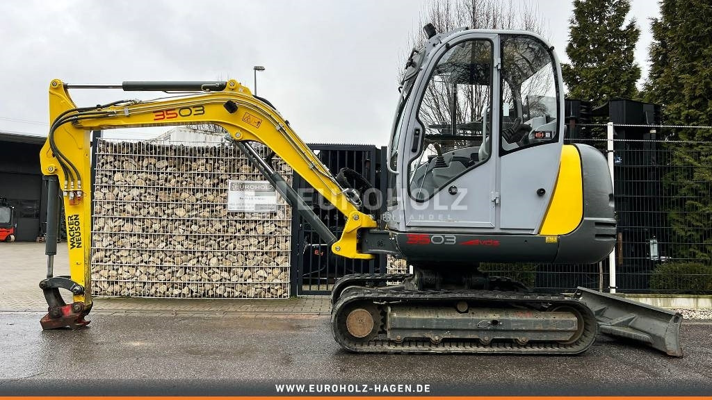 Wacker Neuson Minibagger 3503 RD VDS, MS03, 3. hydr. Steuerkreis - حفارة مصغرة: صور 2 Wacker Neuson Minibagger 3503 RD VDS, MS03, 3. hydr. Steuerkreis - حفارة مصغرة: صور 2