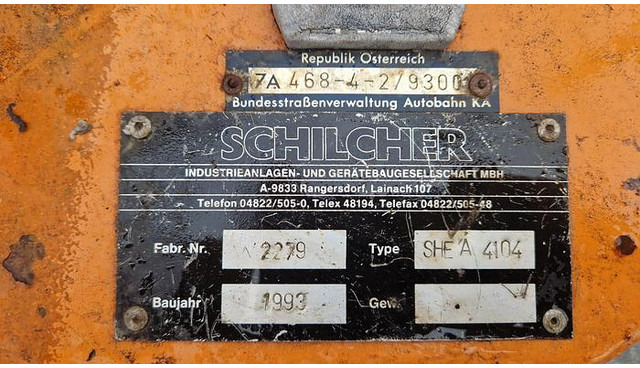 Schilcher SHEA 4104 - جرافة ثلج: صور 4 Schilcher SHEA 4104 - جرافة ثلج: صور 4