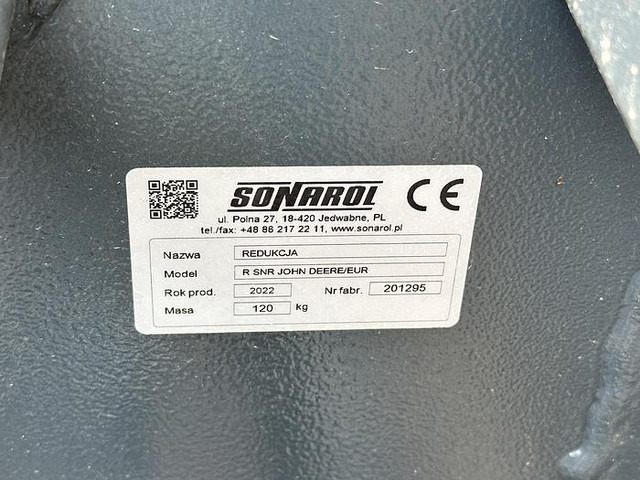 Sonarol John Deere Adapter pass. zu Euro Aufnahme - ملحقات: صور 3 Sonarol John Deere Adapter pass. zu Euro Aufnahme - ملحقات: صور 3