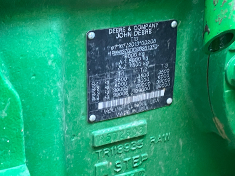 John Deere 8R370/ e23 Getriebe/ Garantie bis 2028 - جرار: صور 2 John Deere 8R370/ e23 Getriebe/ Garantie bis 2028 - جرار: صور 2