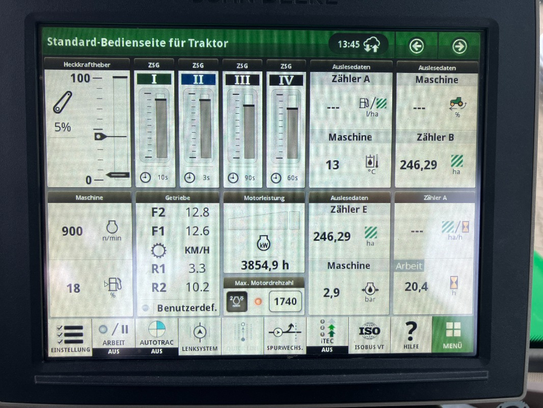 John Deere 9620RX Neue Raupenlaufbänder/ Top Zustand! - جرار: صور 2 John Deere 9620RX Neue Raupenlaufbänder/ Top Zustand! - جرار: صور 2