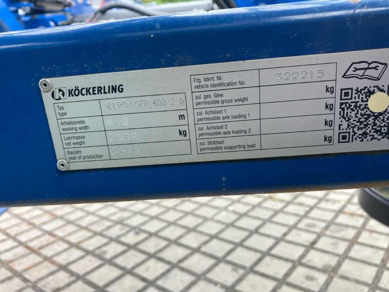 Köckerling Allrounder classic 400 2.0 - الأمشاط الزراعية: صور 2 Köckerling Allrounder classic 400 2.0 - الأمشاط الزراعية: صور 2